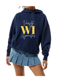 Thumbnail for WI Gymnastics Hoodie Navy