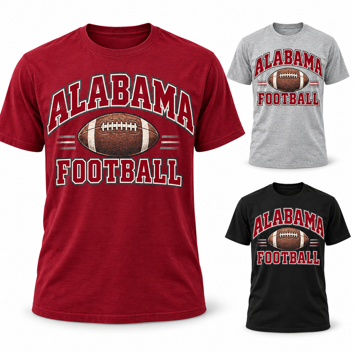 Alabama Heritage Arch Football T-Shirt — product thumbnail