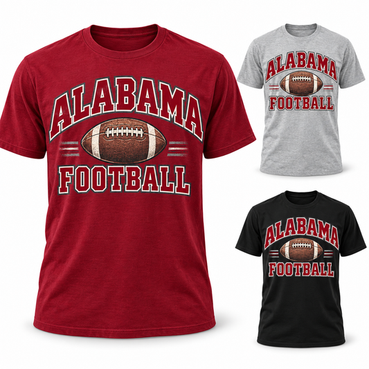 Alabama Heritage Arch Football T-Shirt — product thumbnail