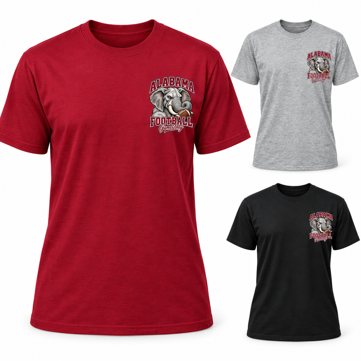 Alabama Left-Chest Mascot T-Shirt — product thumbnail