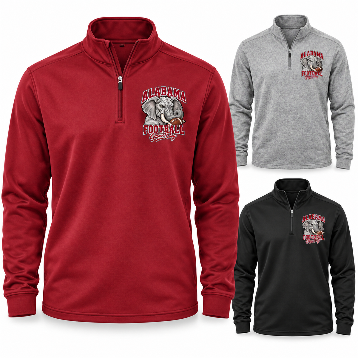 Alabama Left-Chest Quarter-Zip Pullover — product thumbnail