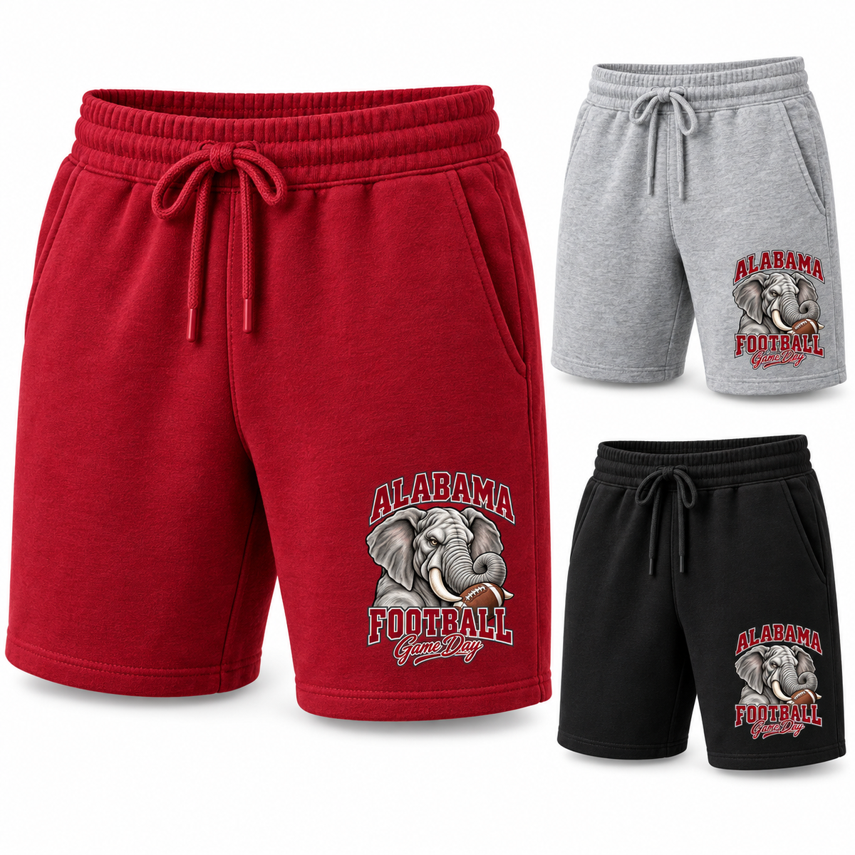 Alabama Mascot Fleece Shorts — product thumbnail