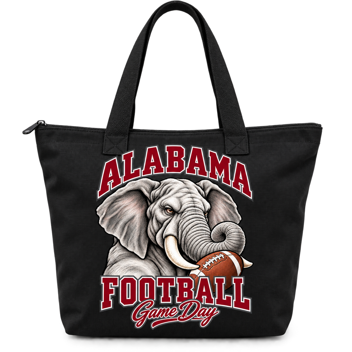 Alabama Mascot Zippered Tote Bag — product thumbnail