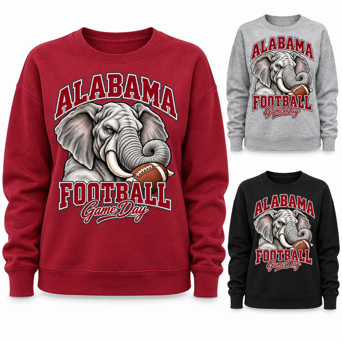Alabama Women's Mascot Crewneck Sweatshirt — product thumbnail