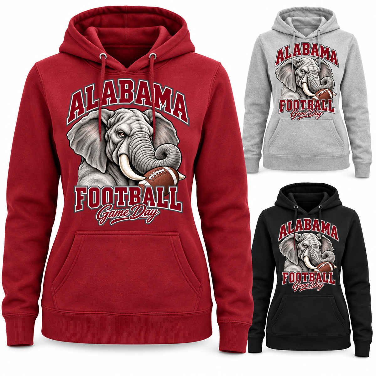Alabama Women's Mascot Pullover Hoodie — product thumbnail