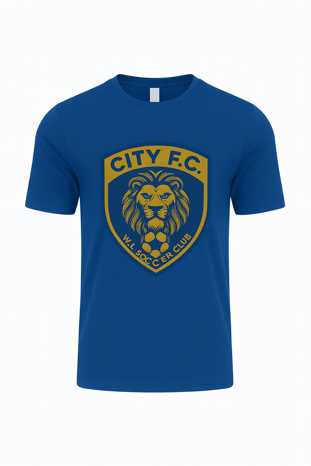 West Islip Soccer Club City F.C. Royal Blue Performance Tee