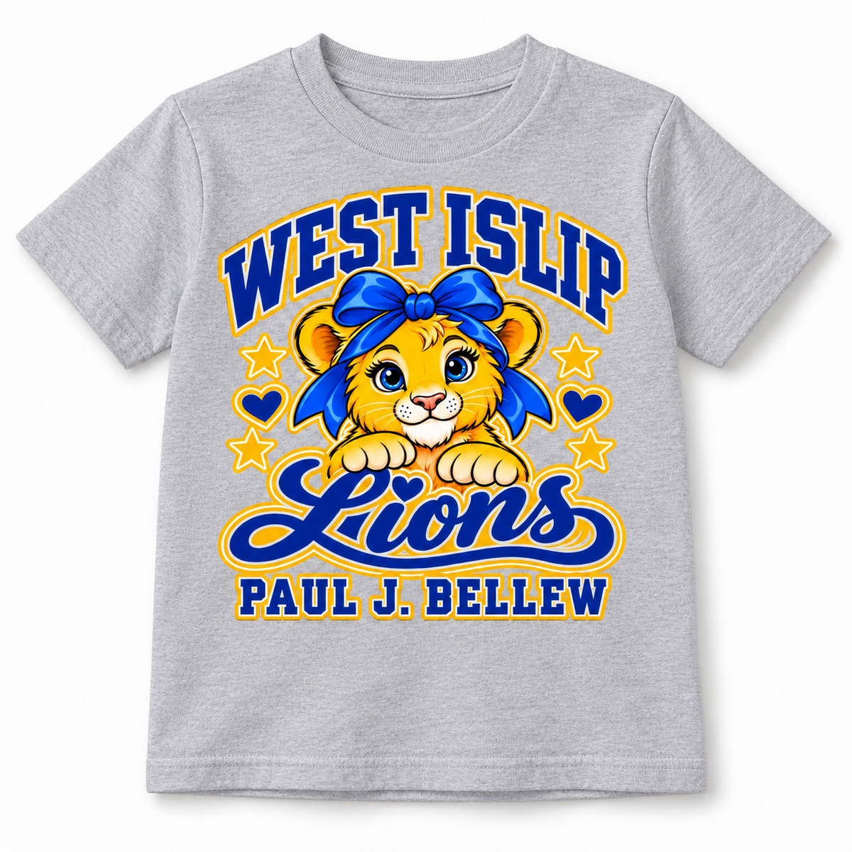 Heather Gray - Paul J. Bellew Bow Lion Youth T-Shirt
