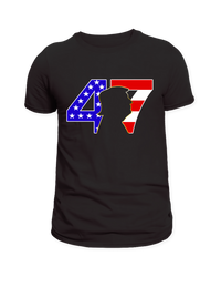 Thumbnail for 47 Trump Black T-Shirt