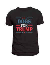 Thumbnail for Dogs for Trump Black T-Shirt