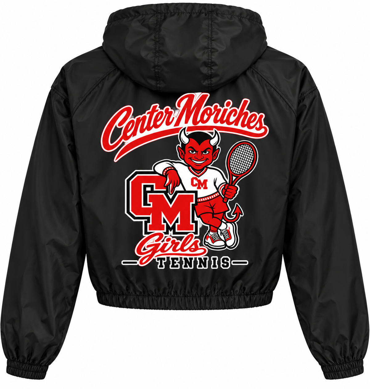 Retro Red Devil | Black | Back