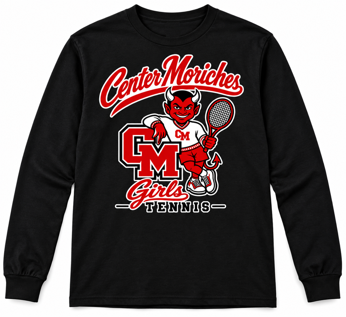 Retro Red Devil | Black