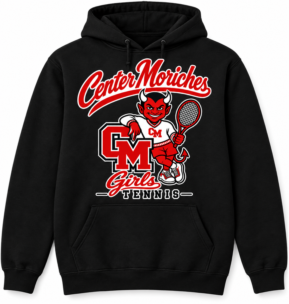 Retro Red Devil | Black