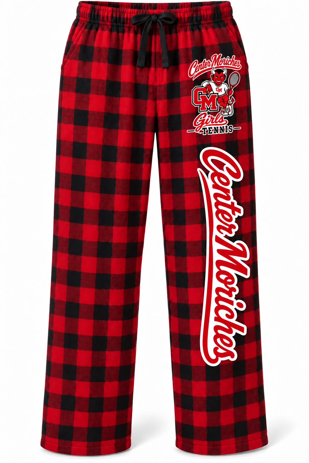 Retro Red Devil | Red/Black Buffalo Check