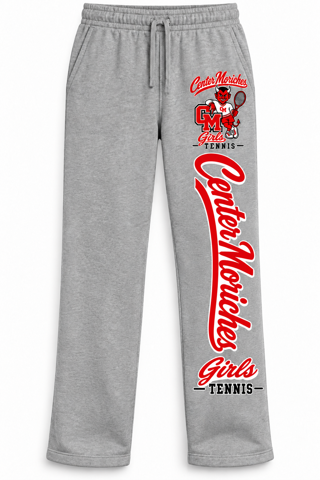 Retro Red Devil | Heather Gray
