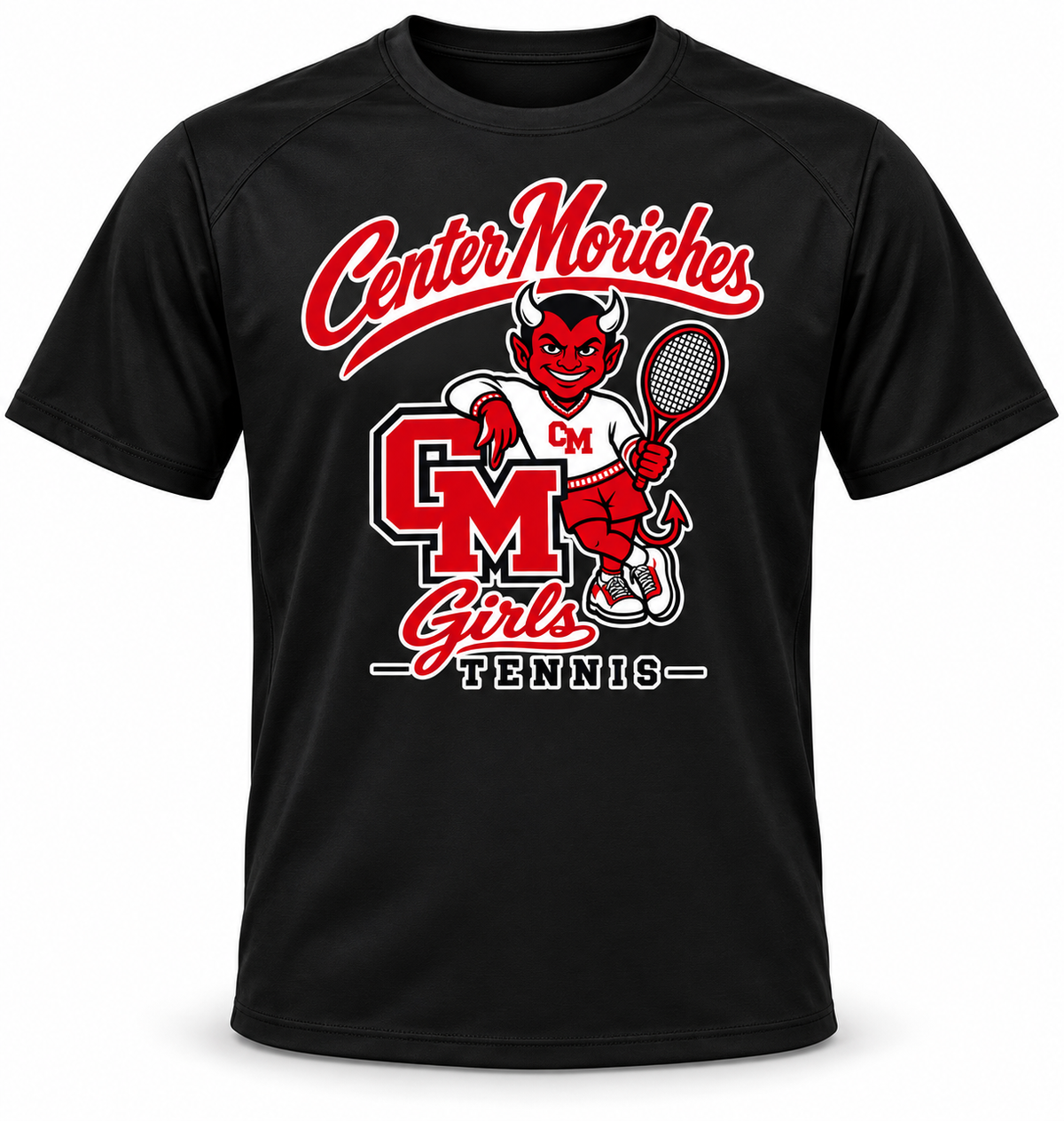 Retro Red Devil | Black