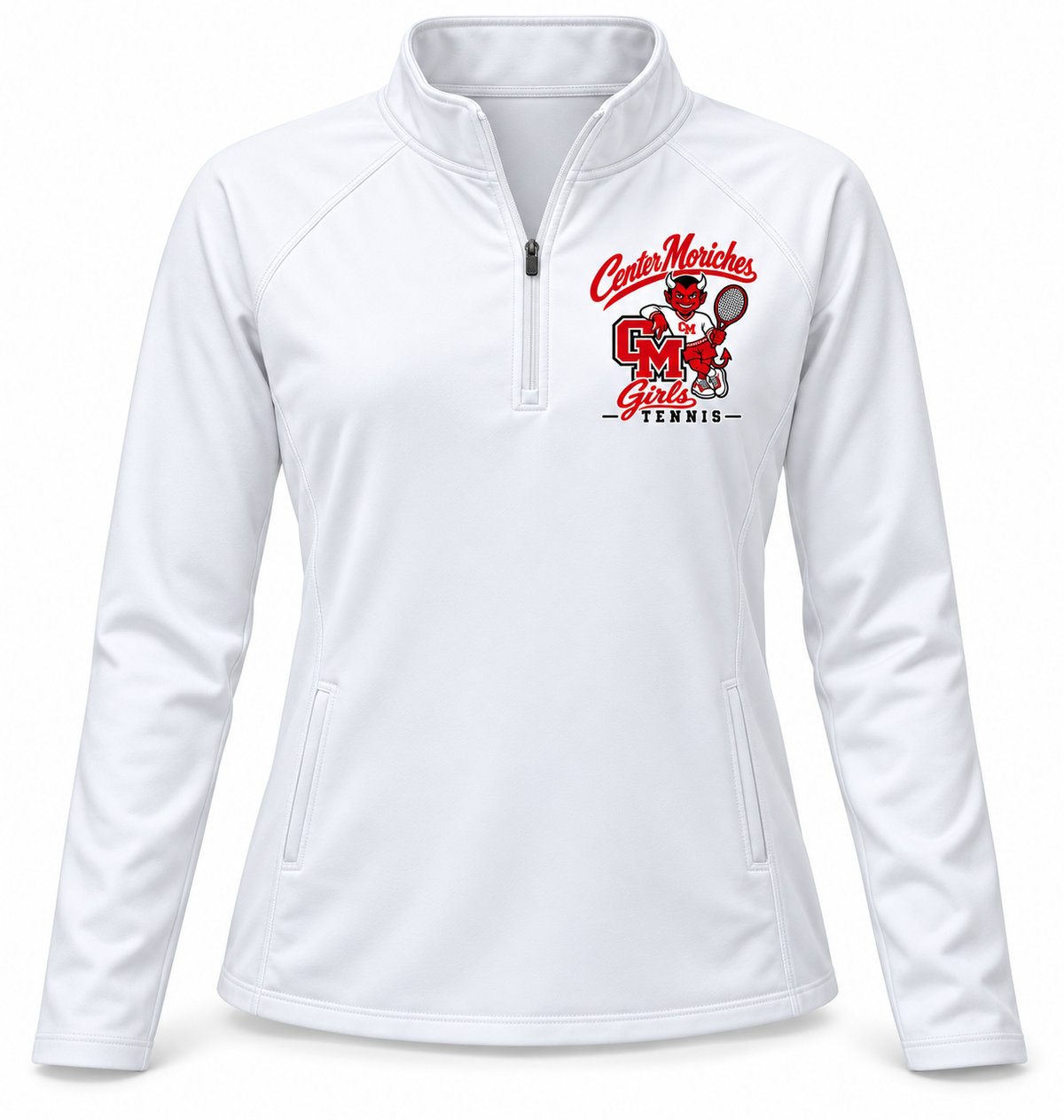 Retro Red Devil | White