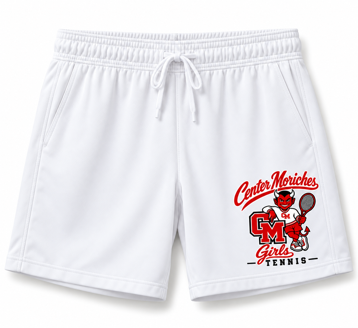 Retro Red Devil | White