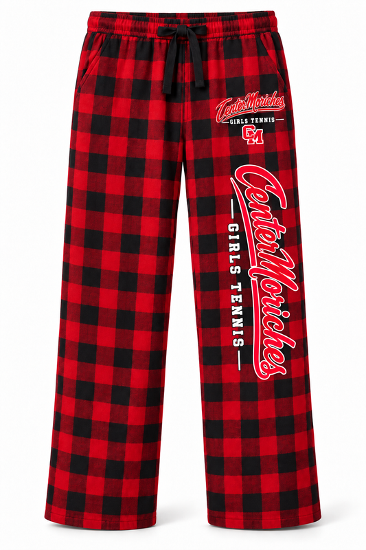 Heritage Script | Red/Black Buffalo Check