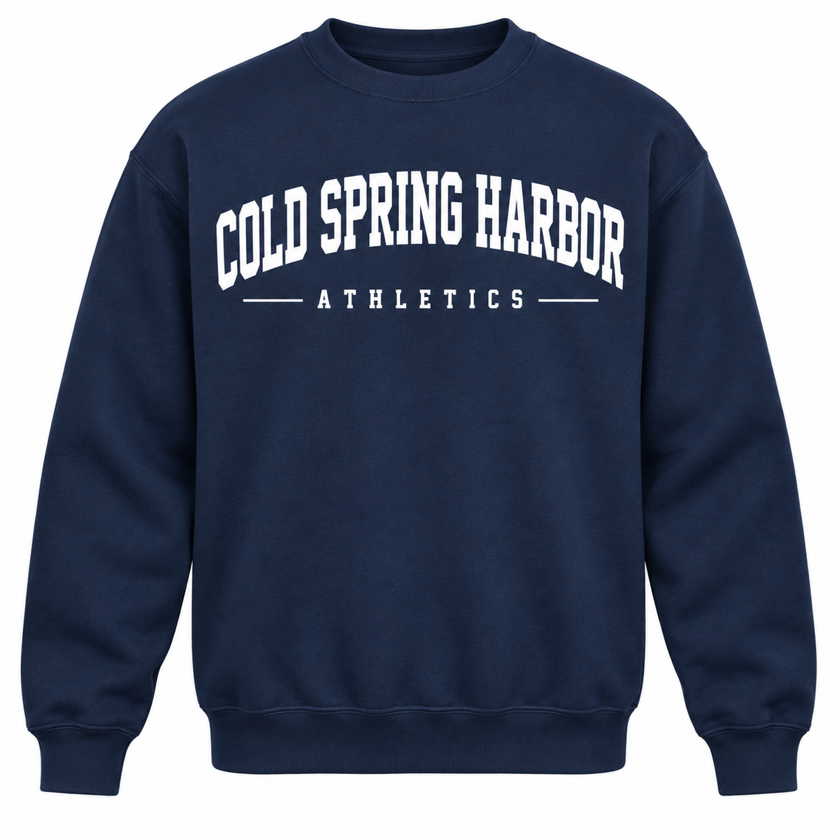 Cold Spring Harbor Collegiate Athletics Unisex Crewneck — Navy