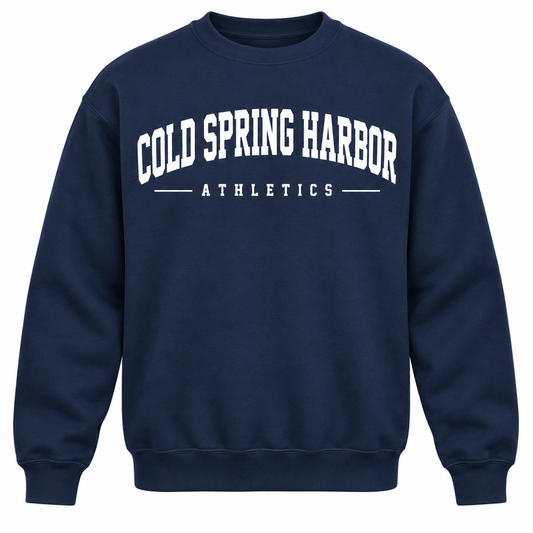 Cold Spring Harbor Collegiate Athletics Unisex Crewneck — Navy
