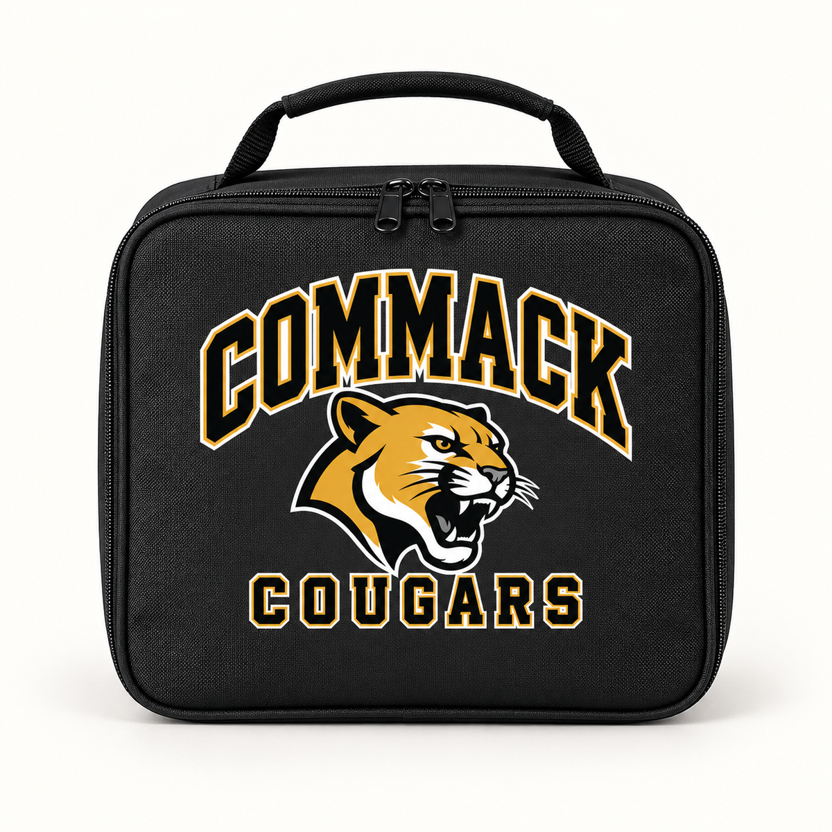 Commack Cougars Campus Lunch Bag — Black
