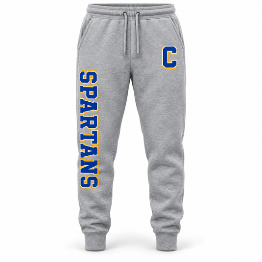 Heather Gray Comsewogue Spartans Cross Country C Crest Joggers
