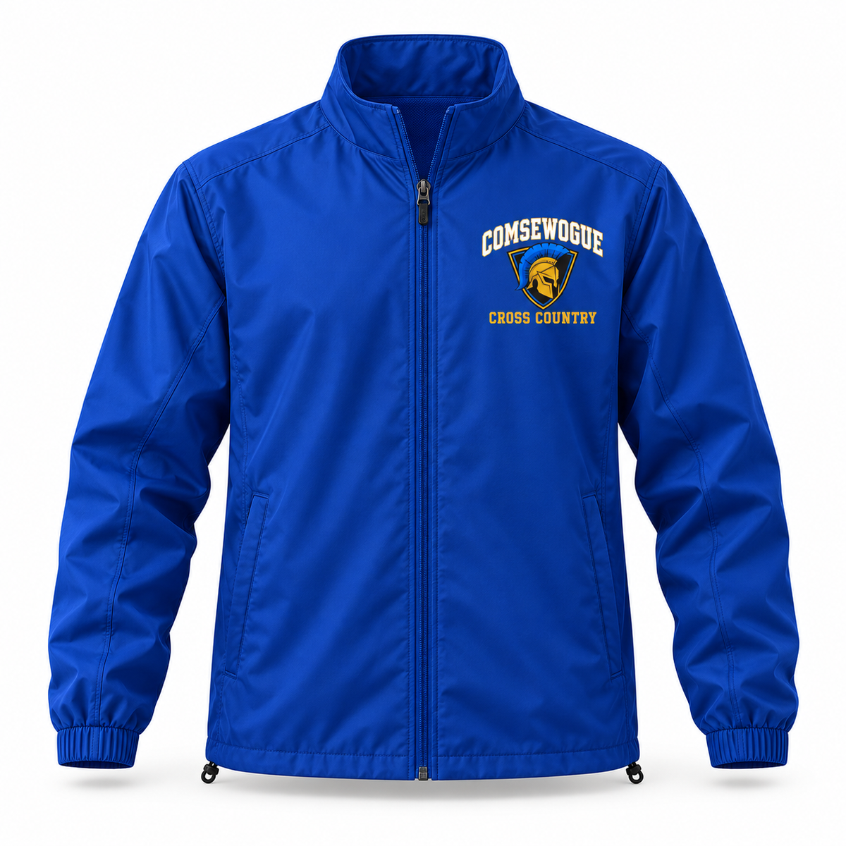 Royal Blue Comsewogue Spartans Cross Country Full-Zip Windbreaker
