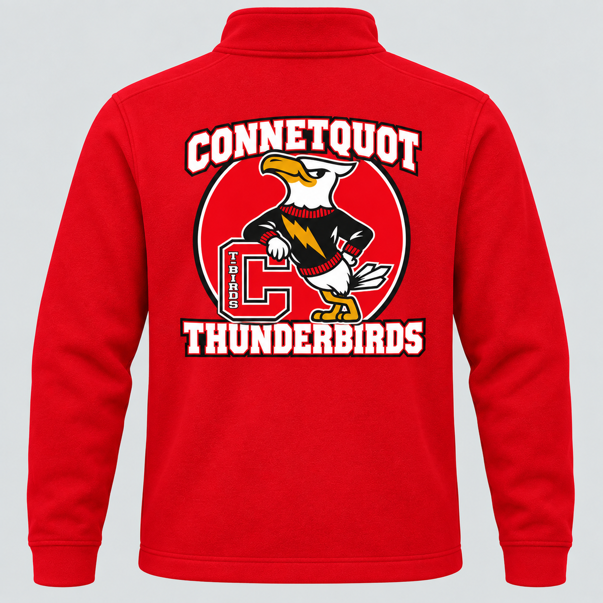 Connetquot heritage quarter Red full back artwork