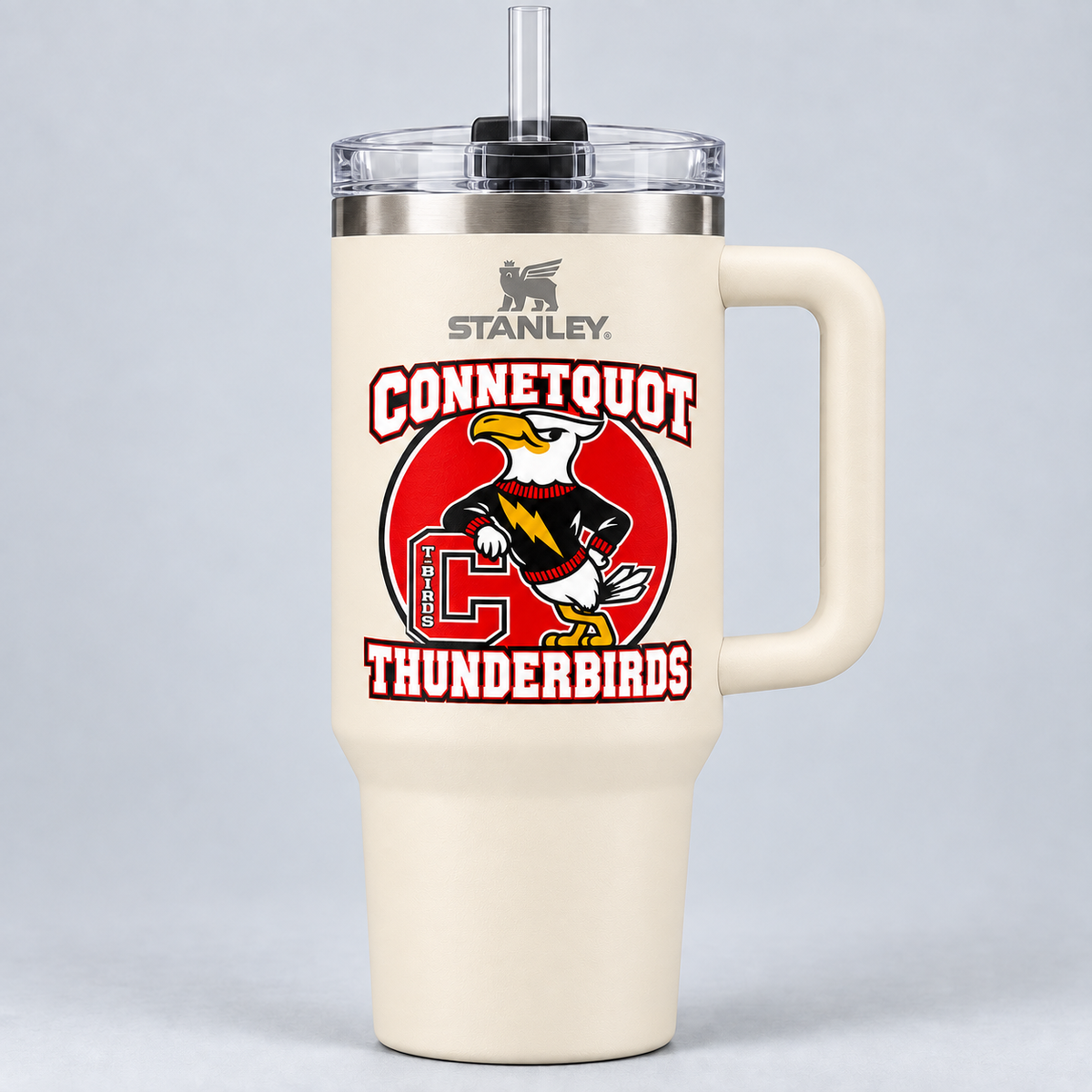 Connetquot Thunderbirds Stanley cup Cream 2.0