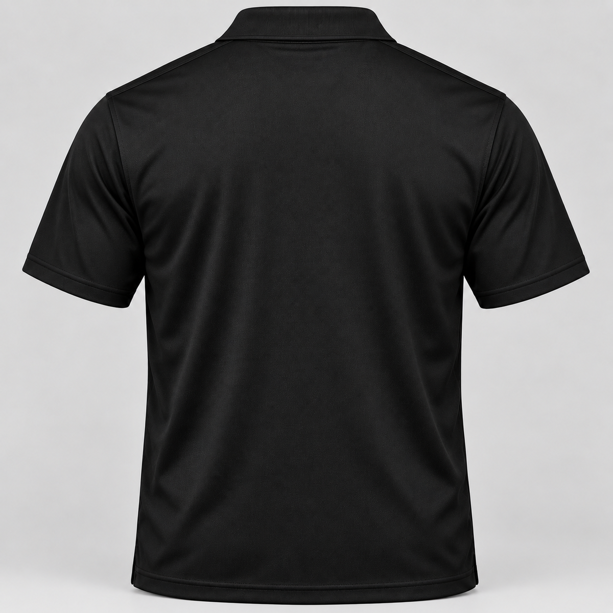Connetquot Heritage perfpolo - Black - rear view