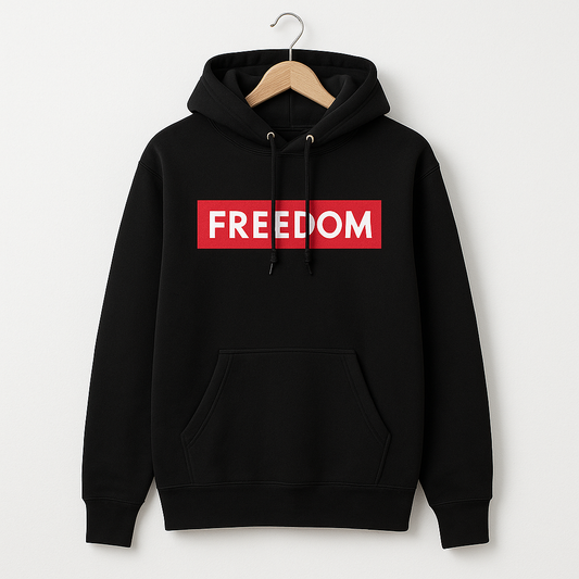 LIMITED DROP – FREEDOM HEAVYWEIGHT HOODIE (SUPREME BOX LOGO EDITION)