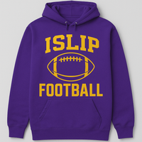 Thumbnail for Islip Football Hoodie – Purple & Gold Pro Team Edition