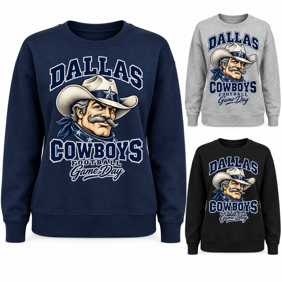 Dallas Women's Mascot Crewneck Sweatshirt — product thumbnail
