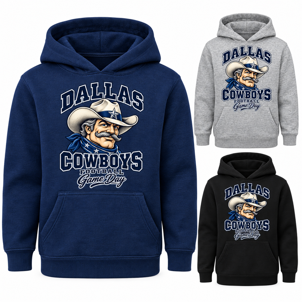 Dallas Youth Mascot Pullover Hoodie — product thumbnail
