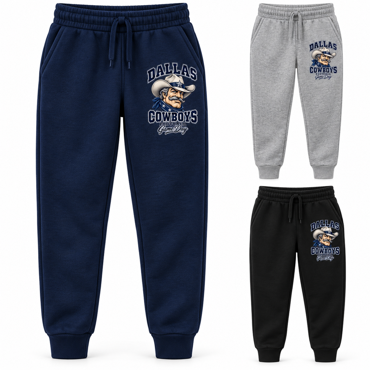Dallas Youth Mascot Fleece Joggers — product thumbnail