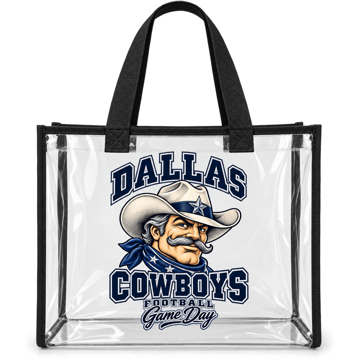 Dallas Game Day Clear Tote — product thumbnail