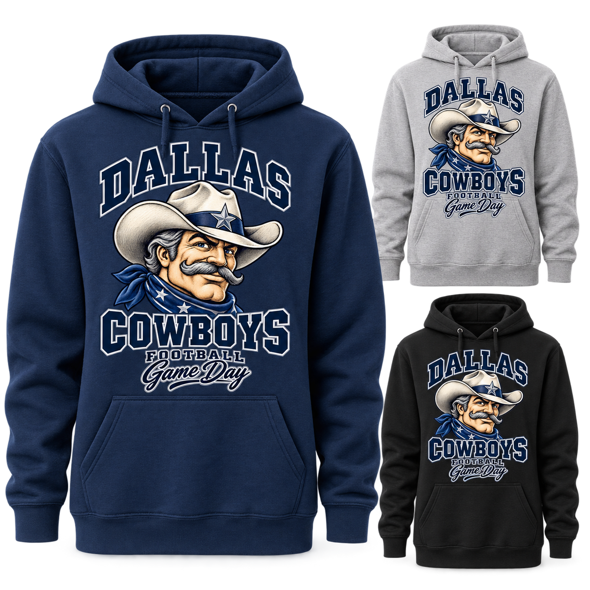 Dallas Mascot Game Day Pullover Hoodie — product thumbnail