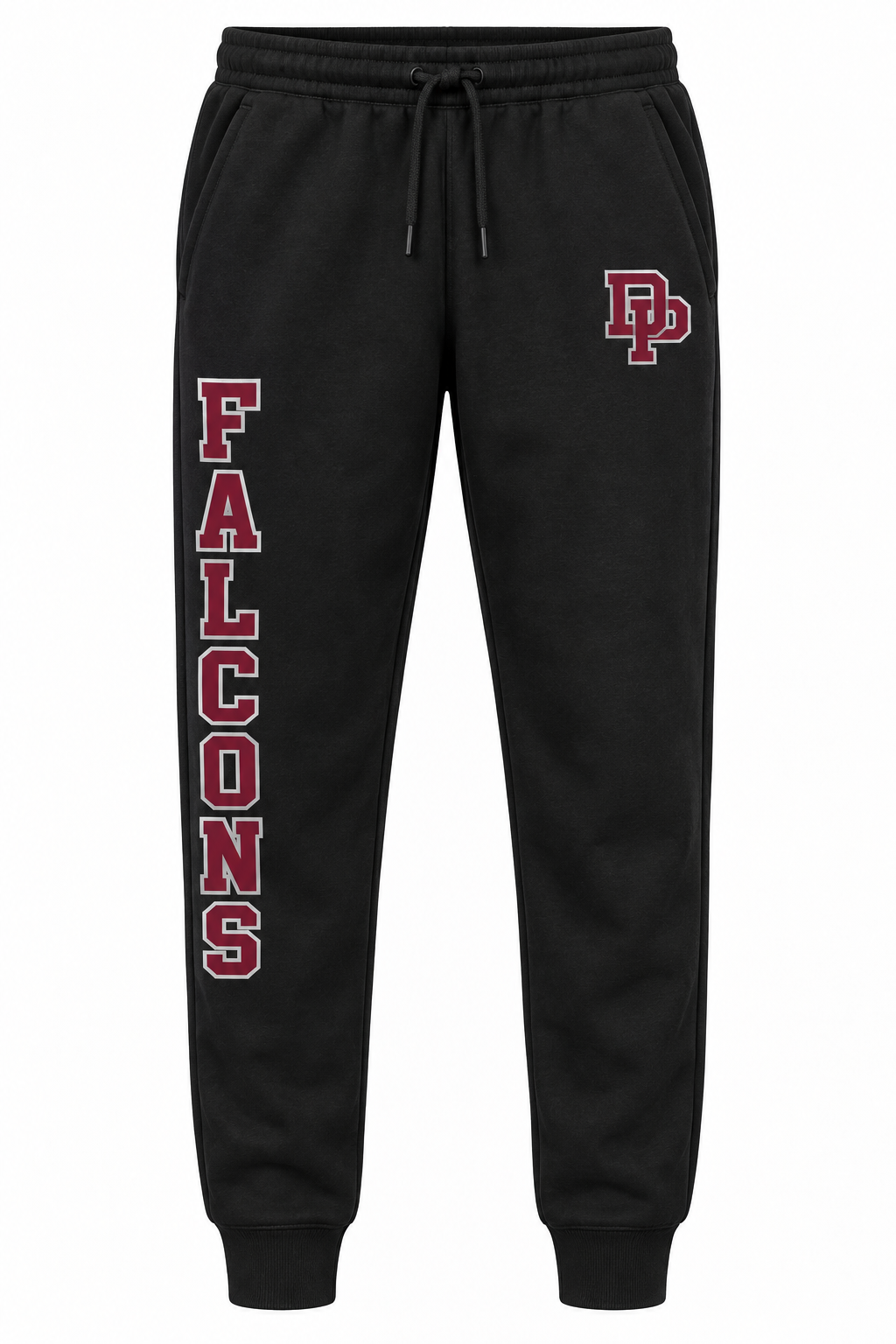 Deer Park Falcons joggers — Black