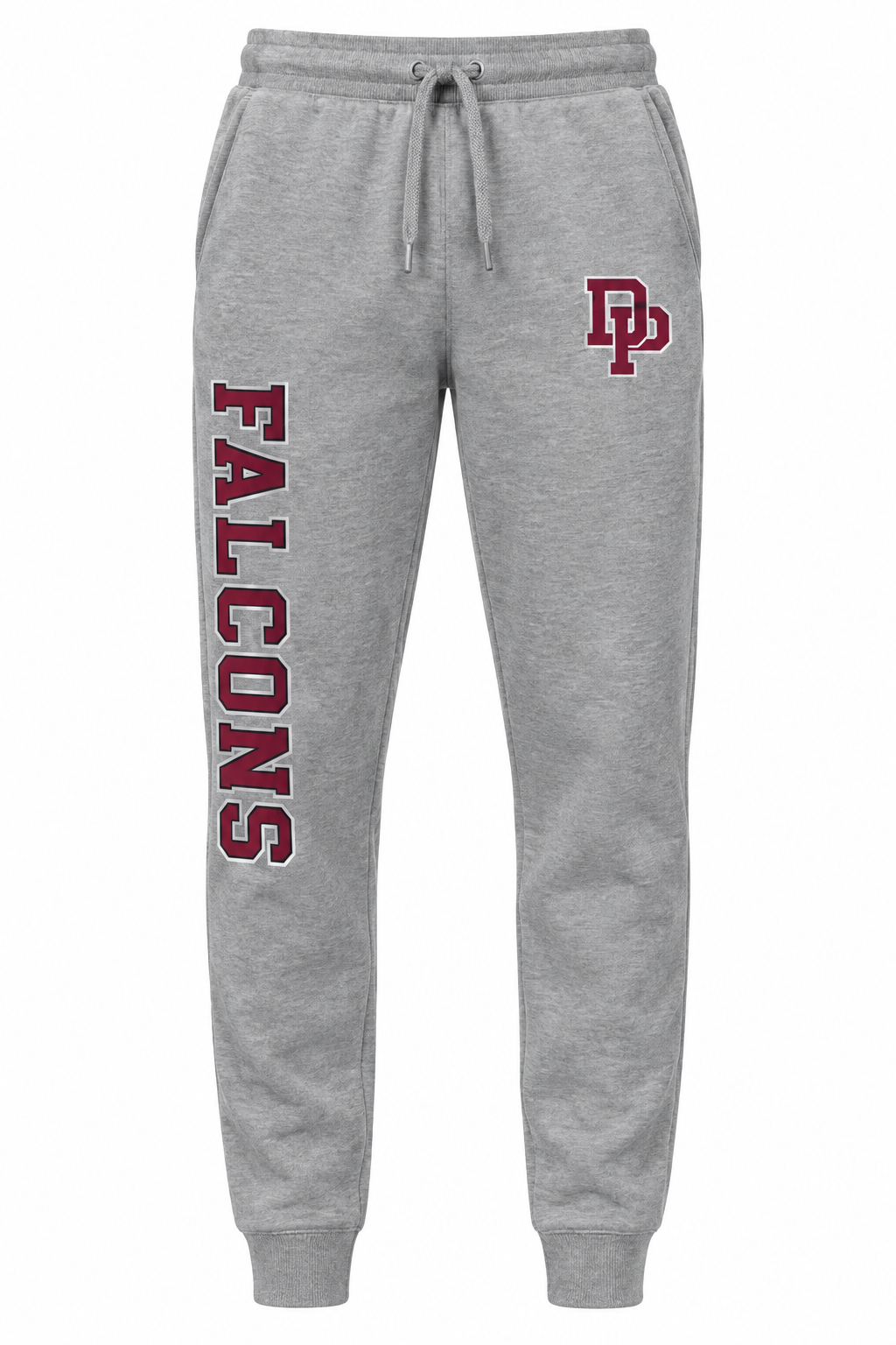 Deer Park Falcons joggers — Heather Gray