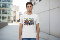 Thumbnail for Charlie Kirk 1993-2025 Graffiti Art Tribute T-Shirt (White)
