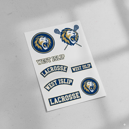 West Islip Lacrosse Ultimate Sticker Pack (Premium Vinyl)