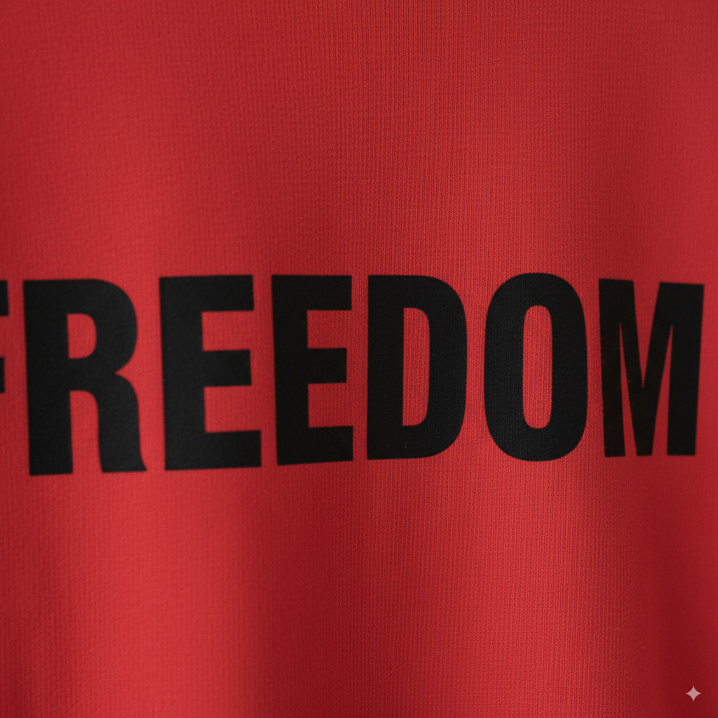 Freedom Red Tee — Charlie’s Birthday Edition (47 Swag Co.)