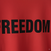 Thumbnail for Freedom Red Tee — Charlie’s Birthday Edition (47 Swag Co.)