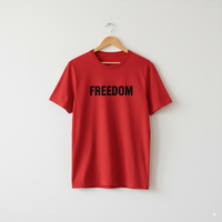 Thumbnail for Freedom Red Tee — Charlie’s Birthday Edition (47 Swag Co.)