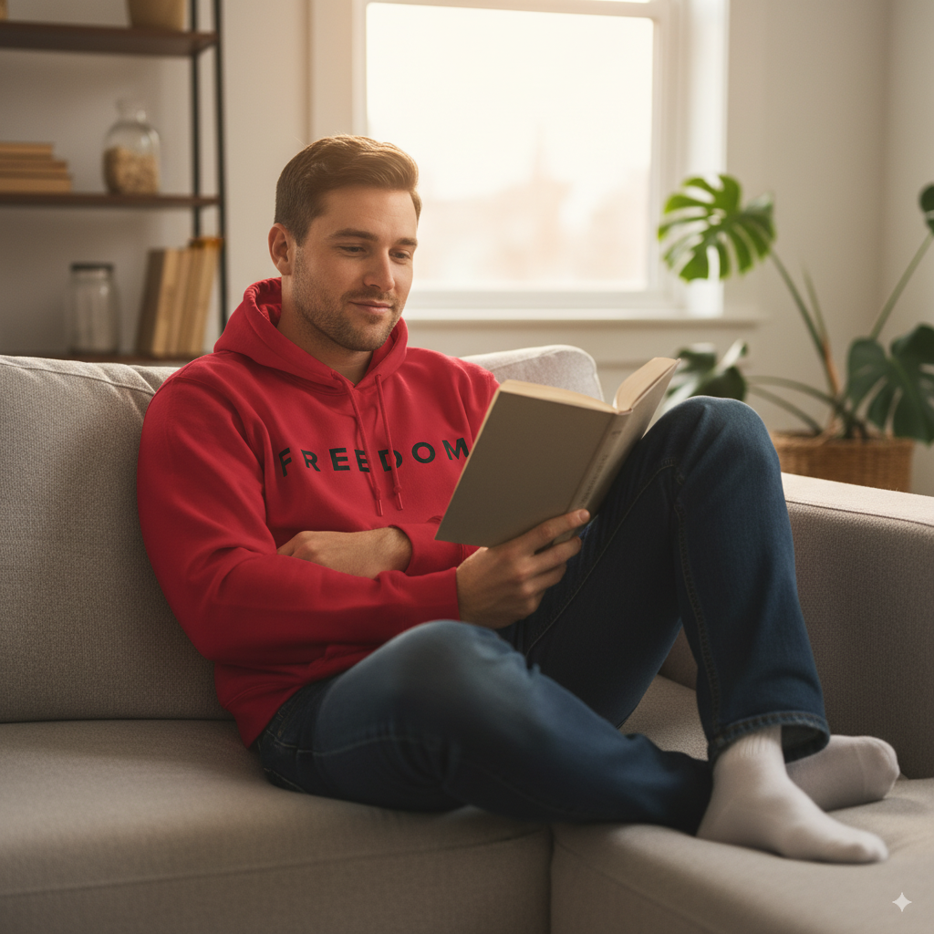 Red Charlie Kirk Birthday Collection Hoodie — Limited Drop