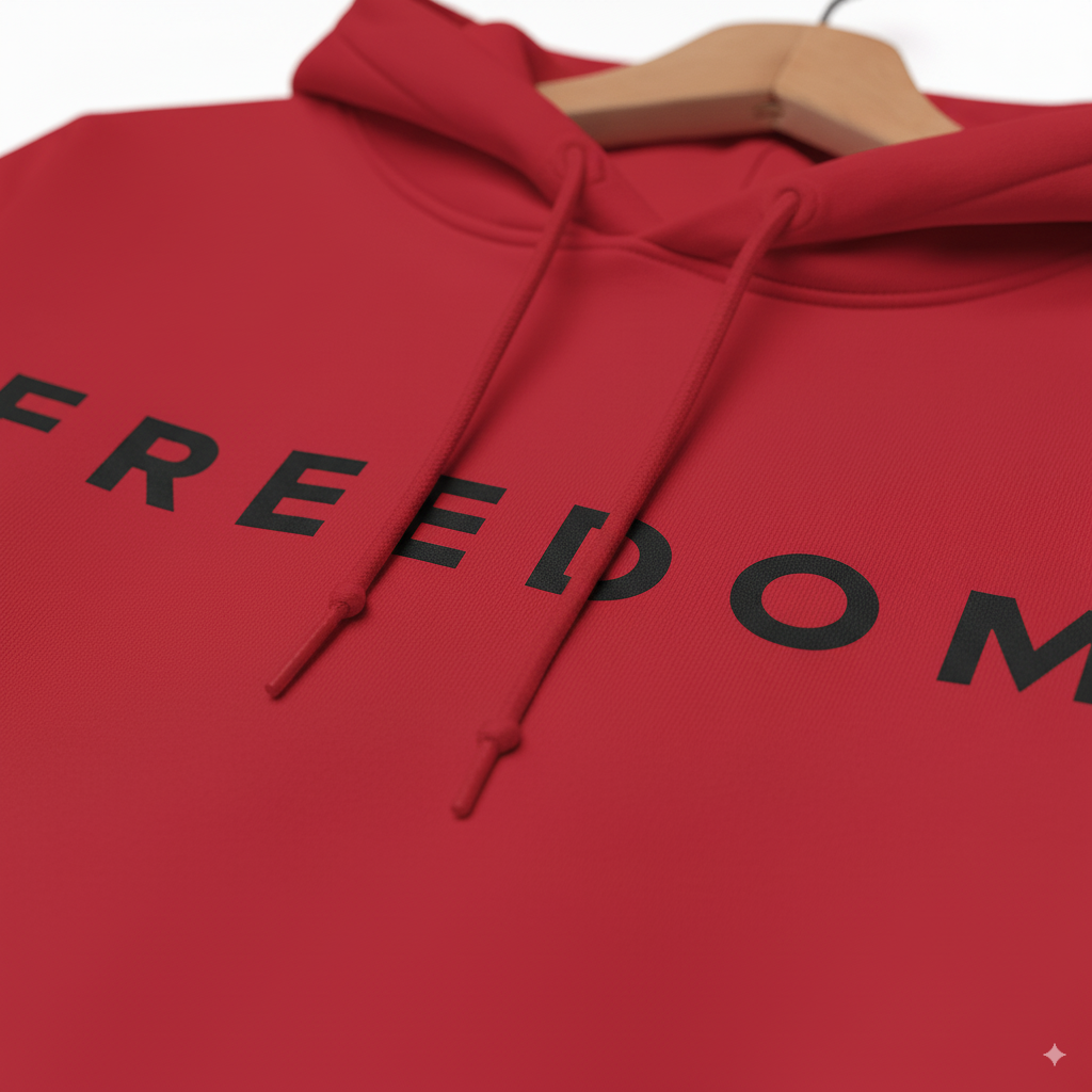 Red Charlie Kirk Birthday Collection Hoodie — Limited Drop