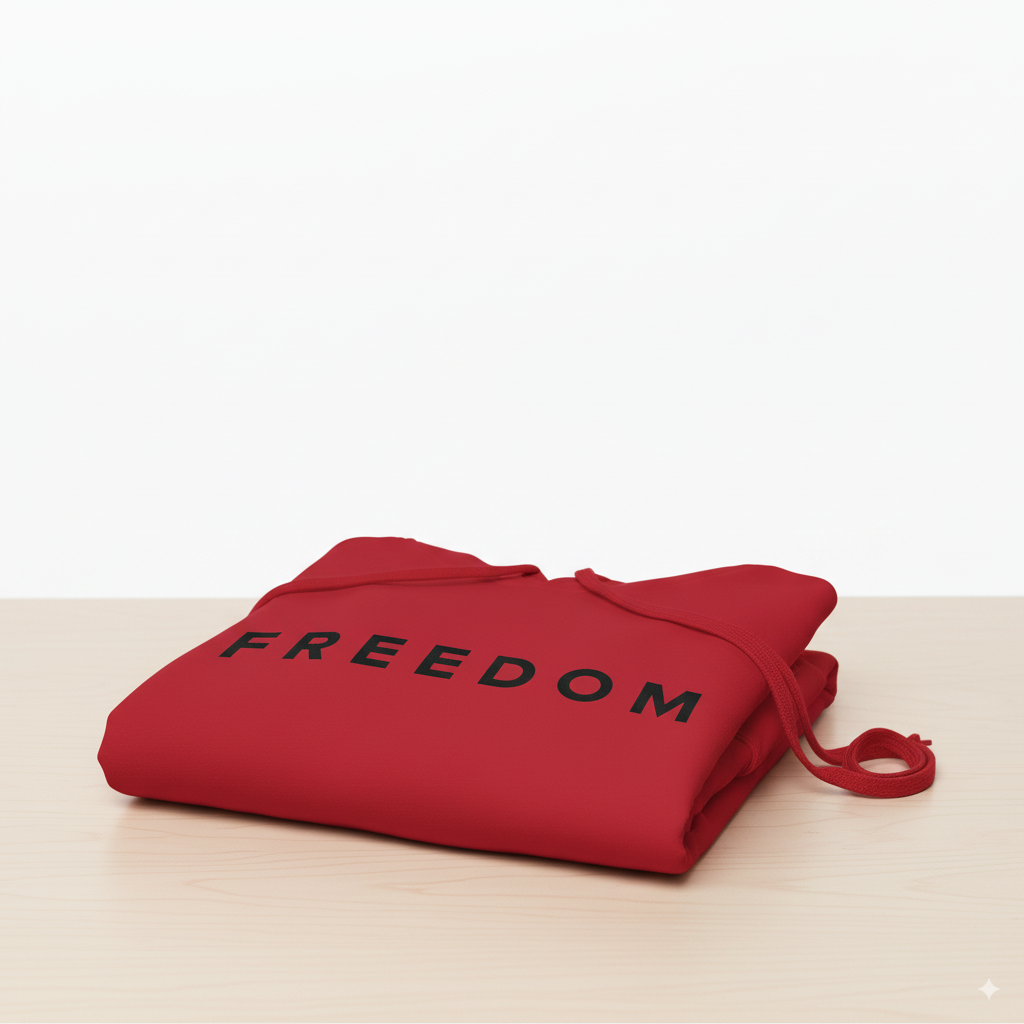 Red Charlie Kirk Birthday Collection Hoodie — Limited Drop