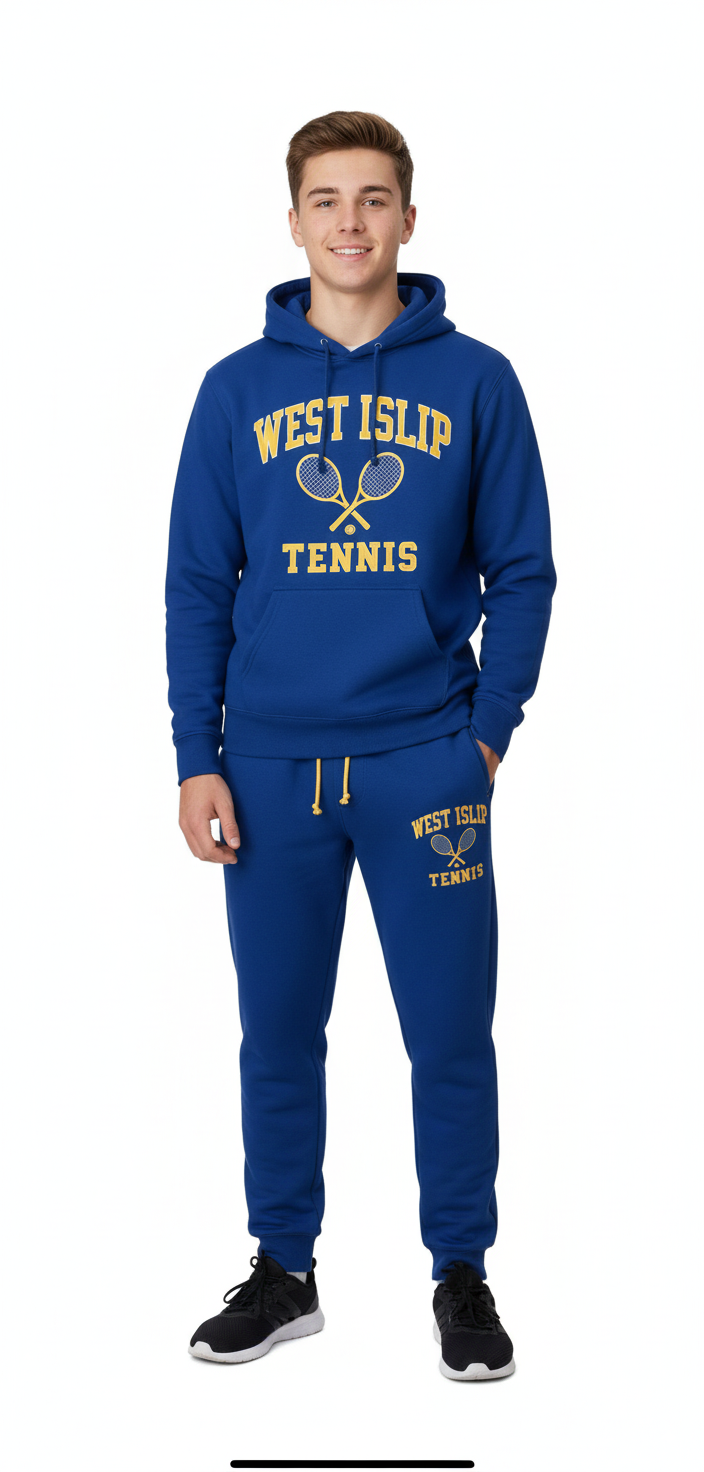 West Islip Tennis Royal Blue Hoodie
