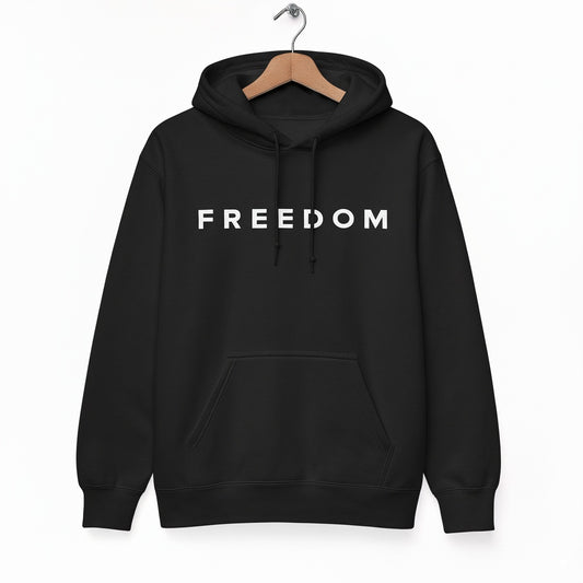 FREEDOM × Charlie Kirk Tribute Hoodie – Limited Edition (Front + Back Print)