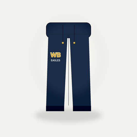 West Babylon Eagles heritage athletics joggers - primary product mockup